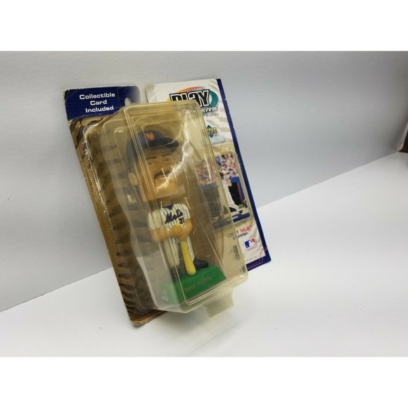 MLB Baseball Mike Piazza 31 NY Mets Bobblehead Collectible Card Also 2001 MLB - Picture 2 of 11